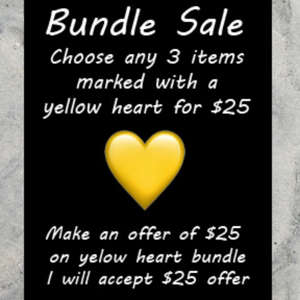 Bundle Sale 3 for $25